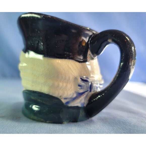 TOBY MUG Ben Franklin Character Face Vintage Glossy Finish Cup 3.25''Tall - Picture 7 of 8